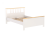 Кровать Новус Индустри Сага 2.08.04.060.14 (Белый/Ясень)