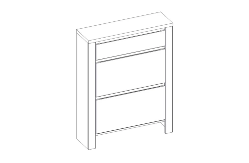 Тумба anrex TAURUS для обуви 2D1S