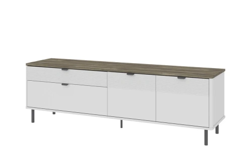 Тумба anrex SIMPLE RTV 2D2S (Белый/Монте/Джелато)