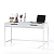 Стол письменный Mebelain ИНГАР Д 132 (Белый)
