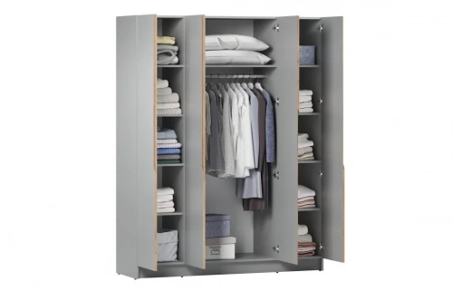 Шкаф Элигард AURA 4D (Дымчатый алмаз)