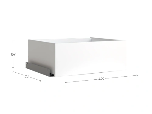 Ящик Новус Индустри Макс выдвижной 50/36 2.06.09.140.4 (Серый)