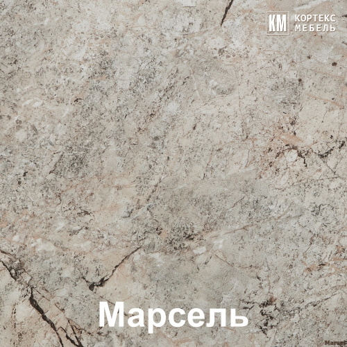 Кухня КортексМебель Корнелия ЭКСТРА 1,6 (Венге светлый/Венге тёмный/Марсель)