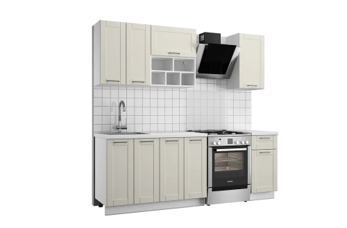Кухня anrex NOVA 160 1 (Белый/Кашемир)