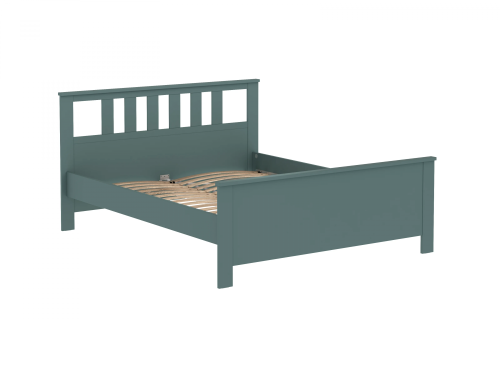 Кровать Новус Индустри Сага 2.08.04.070.6 (Темно-бирюзовый)