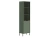 Шкаф BRW Paloma REG1W1D (Черный/Дымчатый зеленый) Шкаф BRW Paloma REG1W1D (Черный/Дымчатый зеленый)