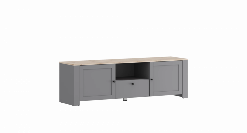 Тумба Речицадрев Неаполь Р 394.02 (Агат серый/Дуб салерно)