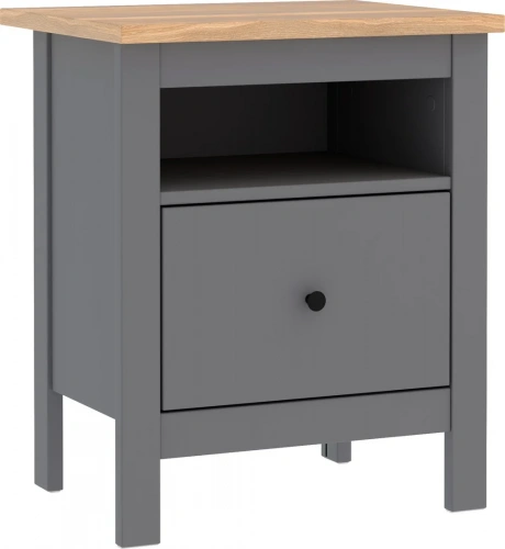 Тумба Новус Индустри Сага 2.08.03.010.15 (Серый/Ясень)