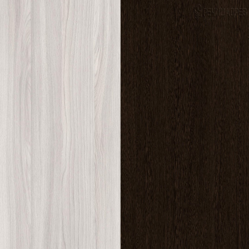 Стол компьютерный МебельКласс Альянс (Венге-Ясень шимо св)