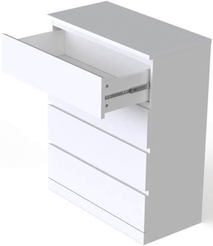 Комод Mebelain ВАРМА 4 Белый