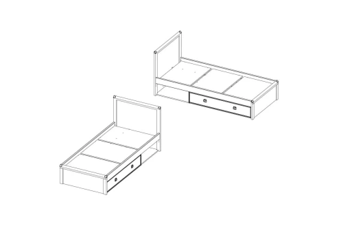 Кровать anrex MAGELLAN 90