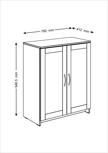 Тумба Новус Индустри Сириус 2.02.03.270.5 (Дуб венге)