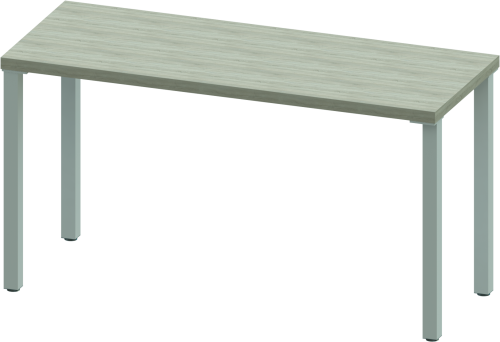 Стол письменный Mebelain ИНГАР 2/TT Беленый дуб/Белый