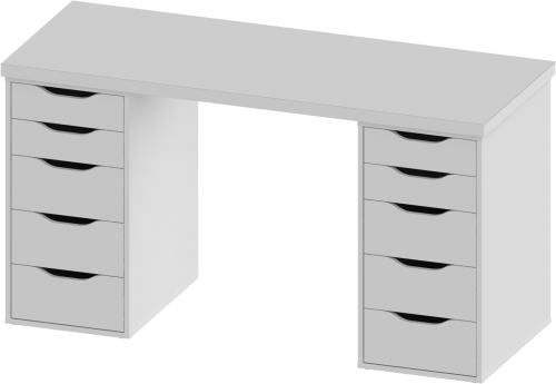 Стол письменный Mebelain ИНГАР 2/55 Белый