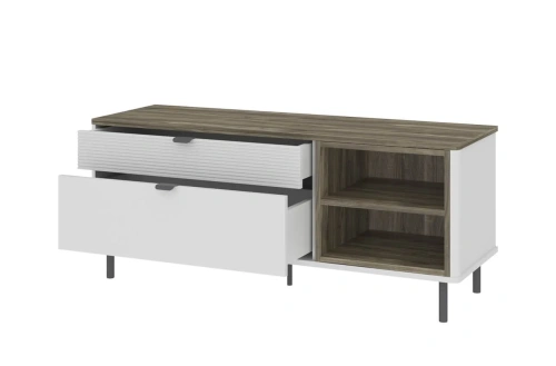 Тумба anrex SIMPLE RTV 2S2N (Белый/Монте/Джелато)