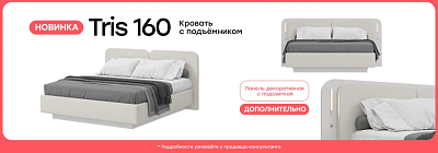 Новинка! Кровать TRISS 160 с подъемником