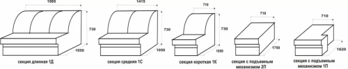 Угловой диван Стиль Ярослава 5 +НБ