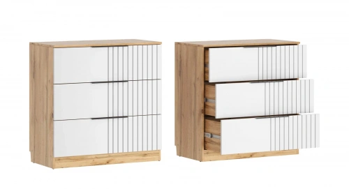 Комод Речицадрев Адель Р 396.03 (Дуб вотан/Пудра)