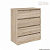 Комод Кортекс Мебель БАРИ 80-4ш (Дуб Сонома/Дуб Сонома/Дуб Сонома)
