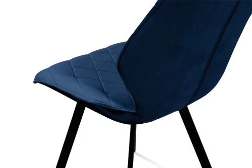Стул B108 NAVY VL BK