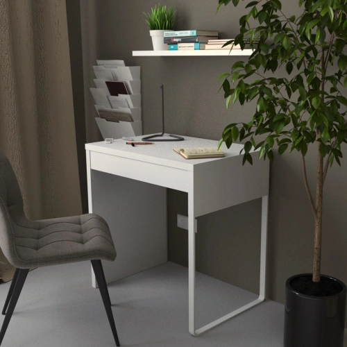 Стол письменный Mebelain КОМПИ 73 белый