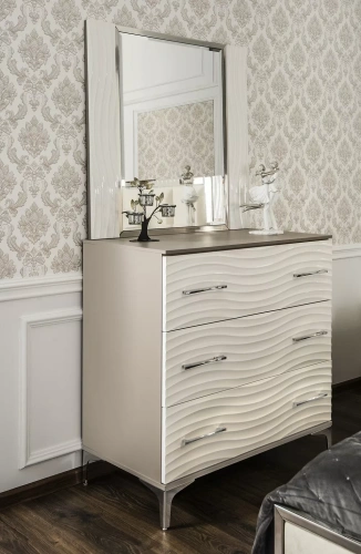 Комод ЭРА Gravita Белый глянец