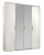 Шкаф ЭРА Lara 4-дверный Белый глянец