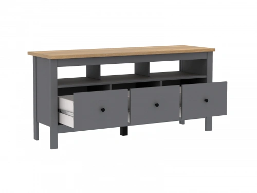 Тумба Новус Индустри Сага 2.08.03.090.15 (Серый/Ясень)