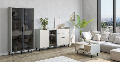 Стол журнальный Мебель-Неман Модена Жемчуг МН-048-26-Ц2