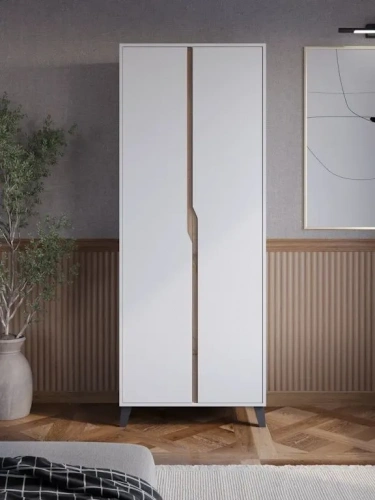 Шкаф ЭлиГард Eyva 2D (Белый)