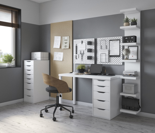 Стол письменный Mebelain ИНГАР 1/5T Белый