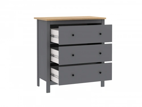 Комод Новус Индустри САГА 2.08.02.020.15 (Серый/Ясень)
