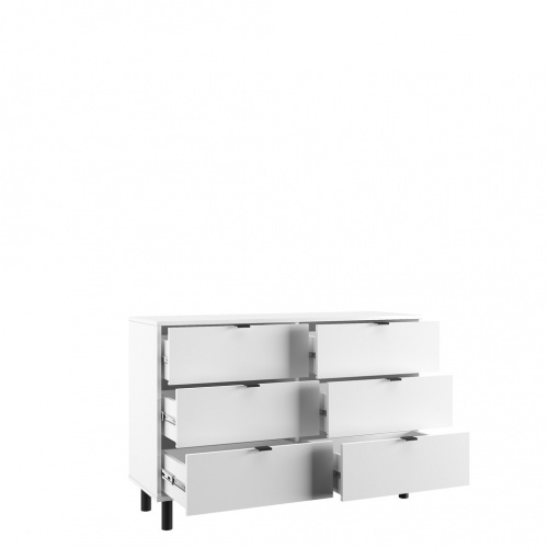 Комод ЭЛИГАРД MONE 6S (Белый)