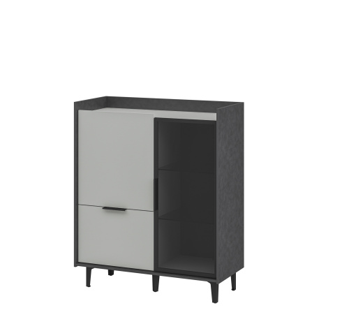 Шкаф комбинированный Мебель-Неман Модена Бруклин МН-048-24-Ц1