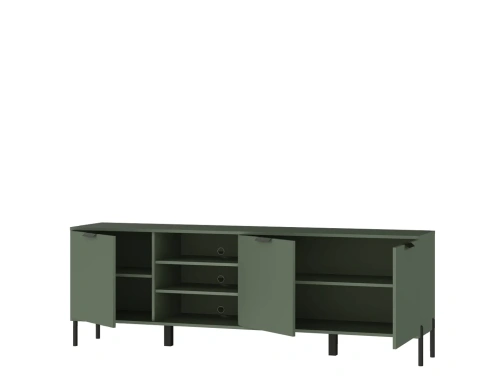 Тумба BRW Paloma RTV3D (Дымчатый зеленый)