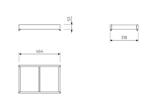 Штанга Новус Индустри Макс 2.06.18.450.4 (Серый)