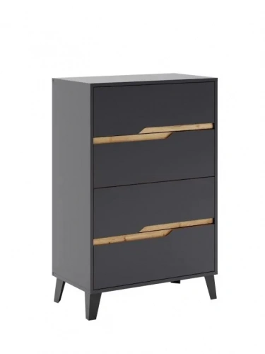 Комод ЭлиГард Eyva 4S (Графит)