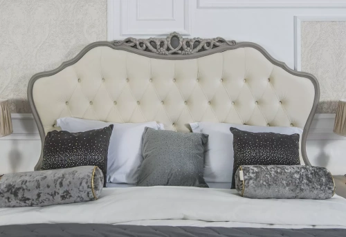 Кровать ЭРА Мокко 180x200 Серый камень