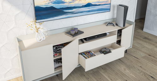 Тумба Мебель-Неман Модена Жемчуг МН-048-04-Ц2