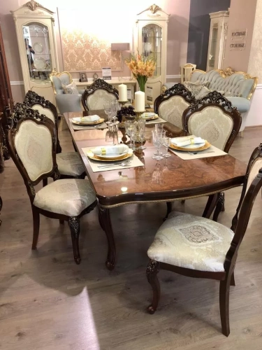 Стол ЭРА Джоконда Корень дуба глянец