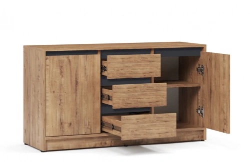 Тумба ЭлиГард Brighton RTV 2D3S (Дуб вотан)