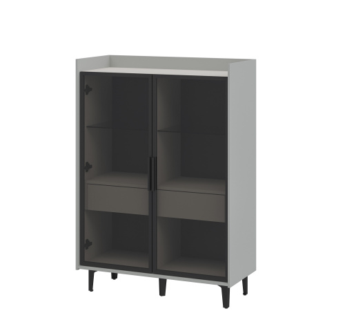 Шкаф комбинированный Мебель-Неман Модена Жемчуг МН-048-23-Ц2