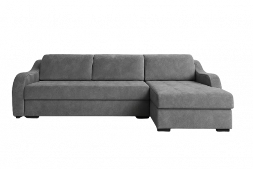 Угловой диван Лама-мебель Денвер 2Н (Энигма Смок/ Правый угол)