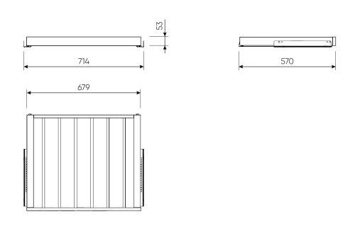 Брючница Новус Индустри Макс выдвижная 2.06.19.500.1 (Белый)
